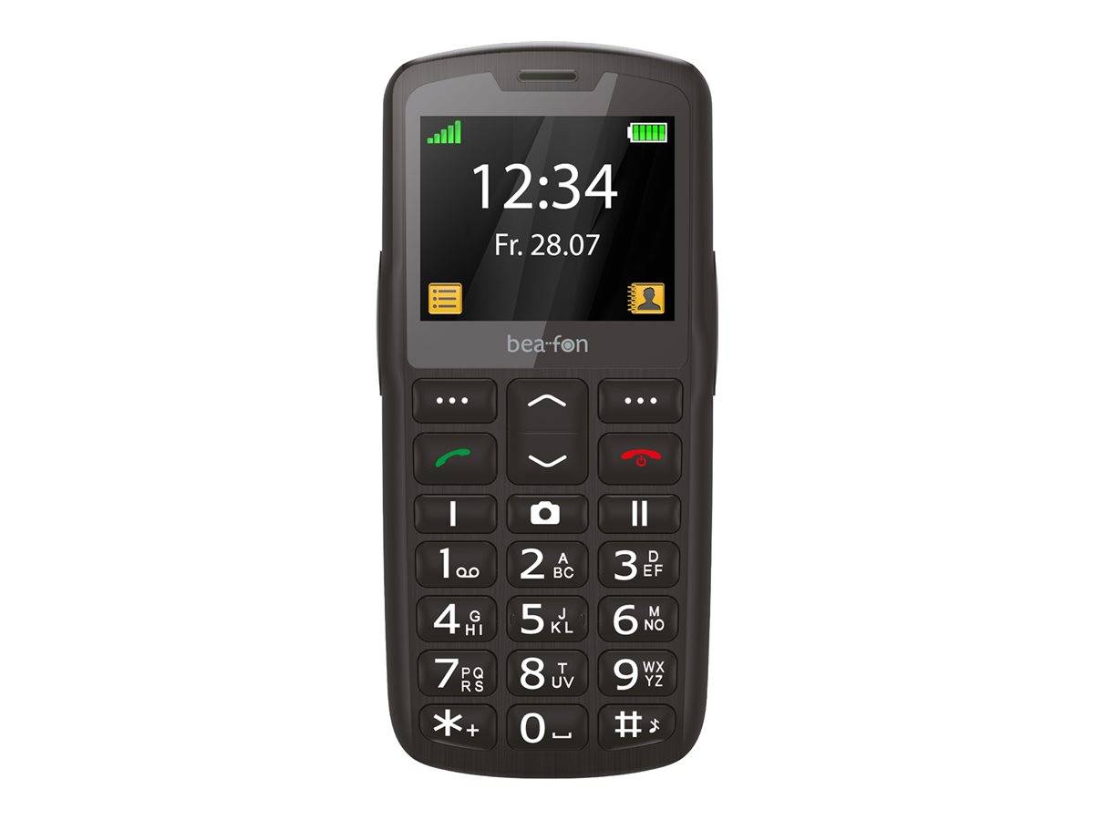 Beafon Silver Line SL260 Feature Phone Nero/Argento SL260_EU001BS-0