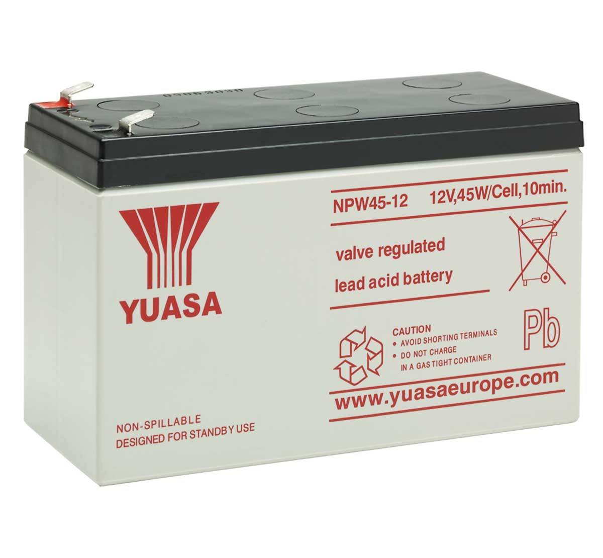 BATTERIA YUASA NPW45-12 VRLA 12V 8.5 Ah-0