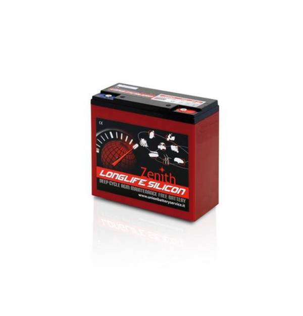 BATTERIA Zenith AGM DEEP-CYCLE al silicone ZLS120120 12V 28 Ah