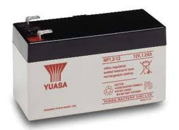 BATTERIA YUASA NP1,2-12 12V 1,2Ah-0