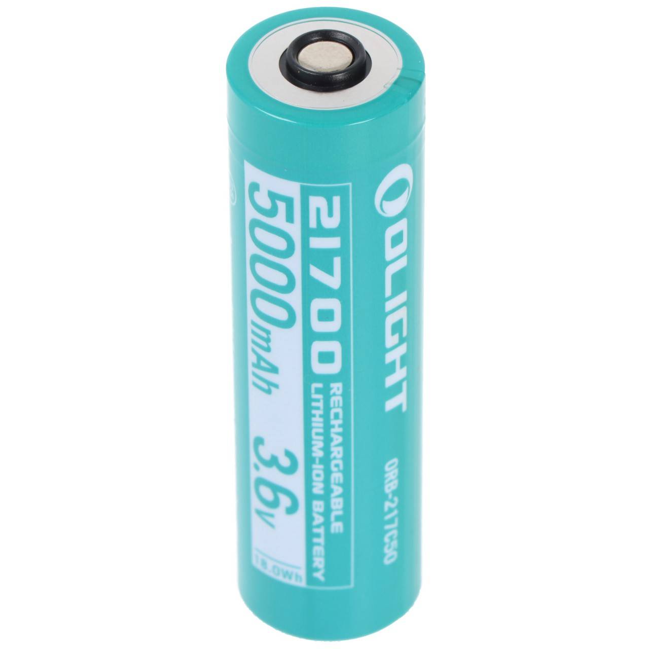 Batteria Olight 21700 5000mAh, adatta per Olight Seeker 2 Pro, M2R Pro, Warrior X Pro, ORB-217C50, 3,6 V 5000 mAh-0