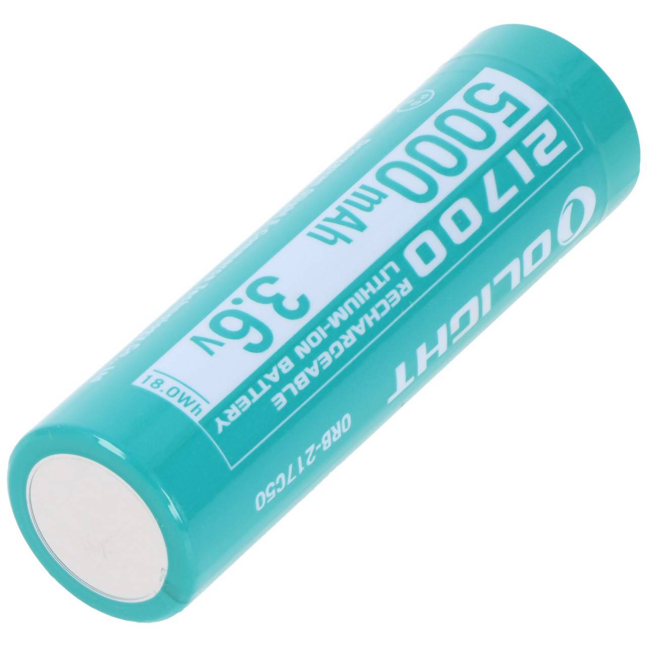 Batteria Olight 21700 5000mAh, adatta per Olight Seeker 2 Pro, M2R Pro, Warrior X Pro, ORB-217C50, 3,6 V 5000 mAh-2