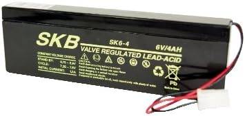 BEGHELLI 6V 4Ah Batteria al Piombo SKB-0