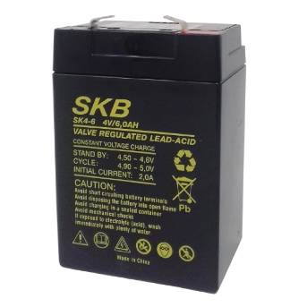 SK4 - 6,0 - BATTERIA AL PIOMBO SKB 4V 6AH-0
