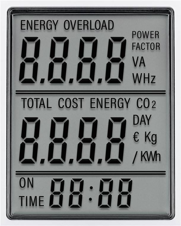 Contatore energetico digitale Pro, per misurare il consumo energetico e i costi elettrici degli elettrodomestici-3