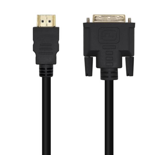 AISENS A117-0451 cavo e adattatore video 3 m DVI HDMI tipo A (Standard) Nero