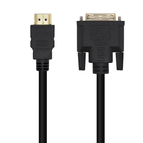 AISENS A117-0451 cavo e adattatore video 3 m DVI HDMI tipo A (Standard) Nero-0