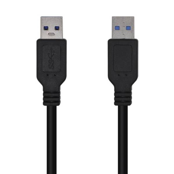 AISENS A105-0448 cavo USB 3 m USB 3.2 Gen 1 (3.1 Gen 1) USB A Nero