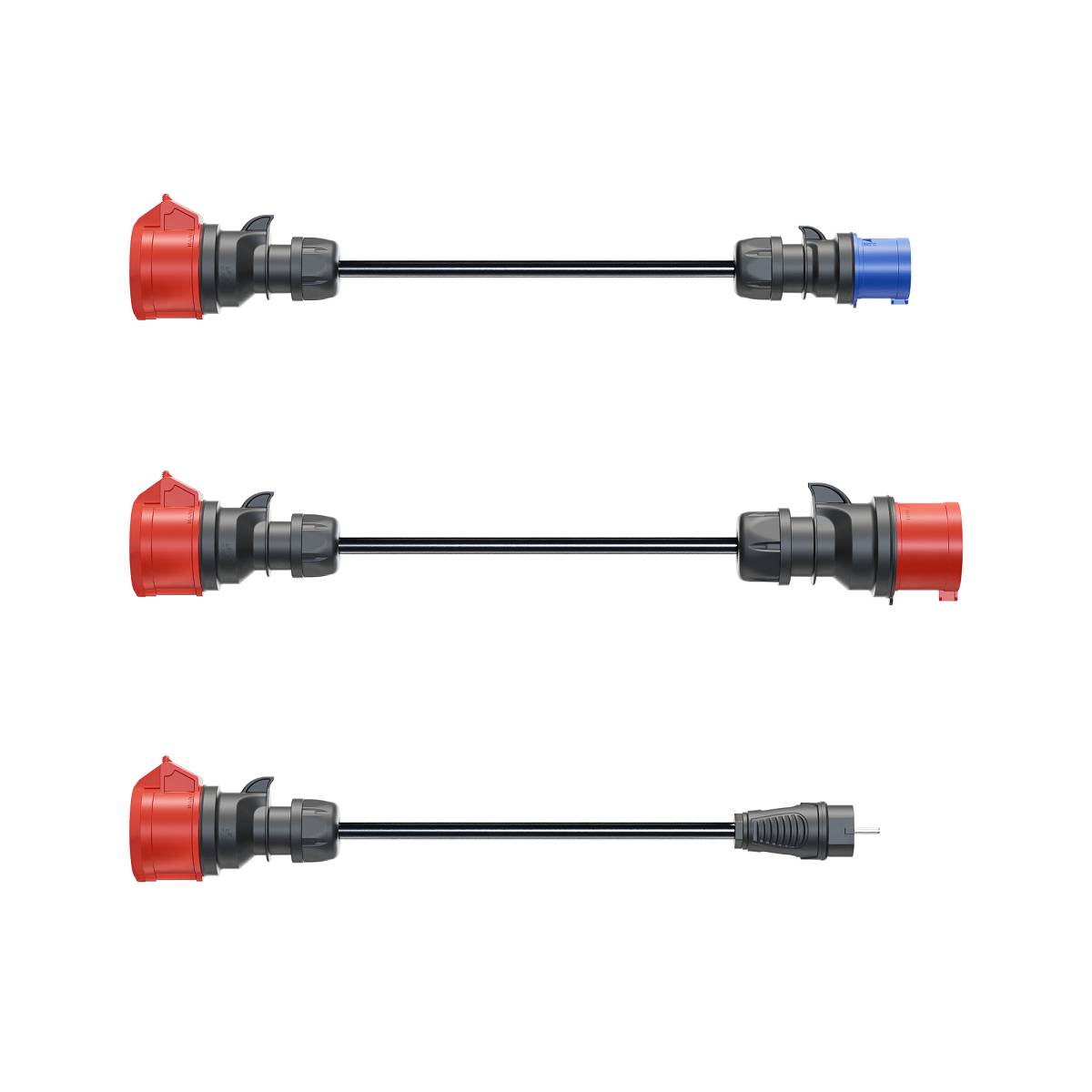 Gemini flex 22 kW Set [16 A - domestic, blue, red] - Warranty: 24M-0