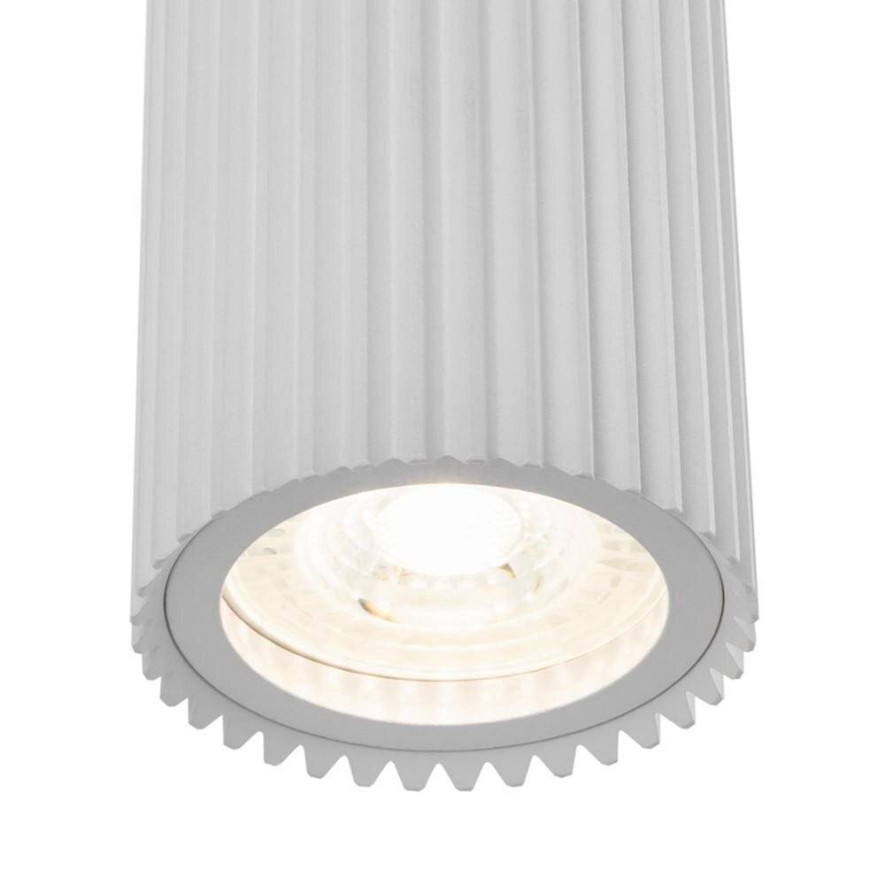 Applique Da Parete Moderno Dynamics Alluminio Bianco 2 Luci Gu10 50W-2