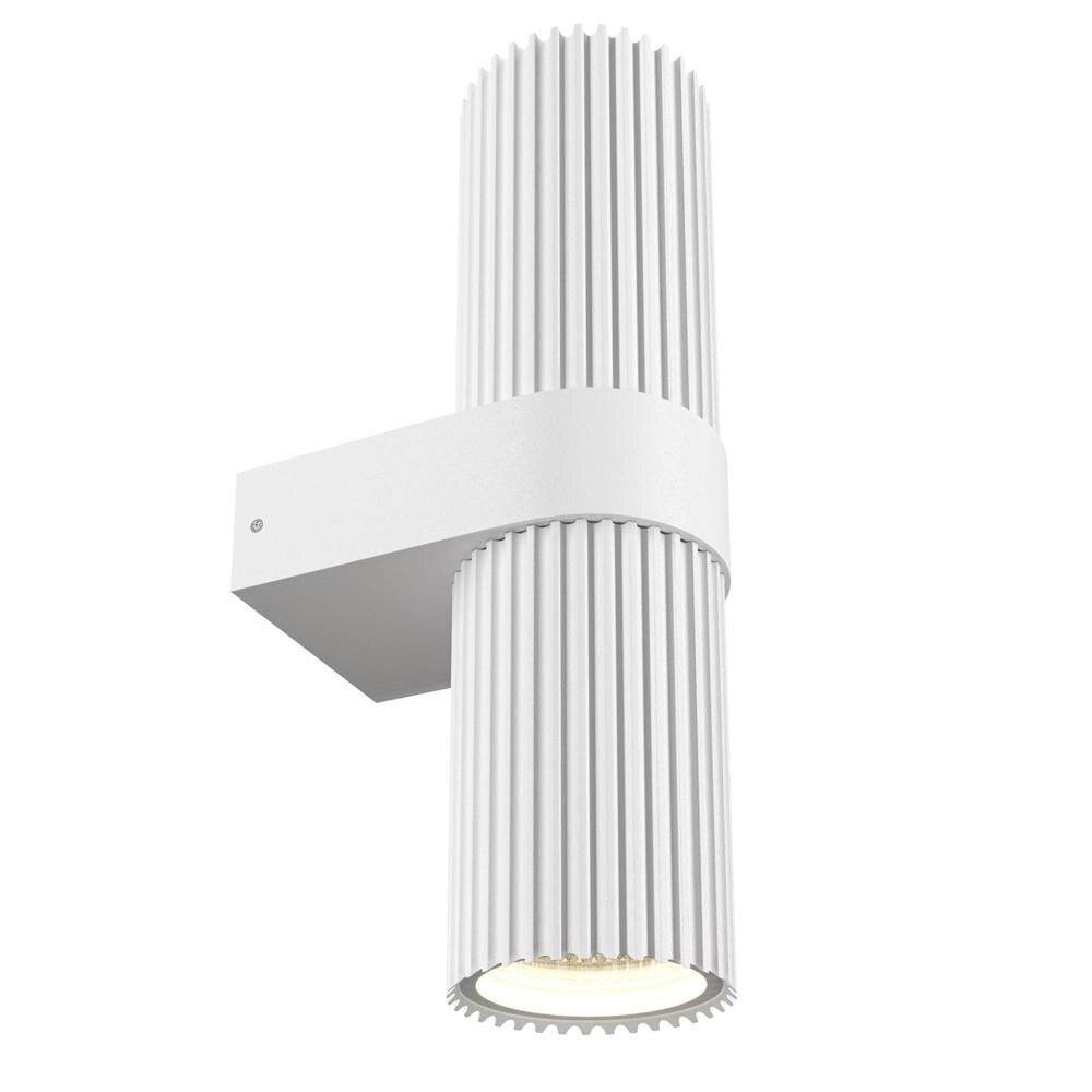 Applique Da Parete Moderno Dynamics Alluminio Bianco 2 Luci Gu10 50W-4
