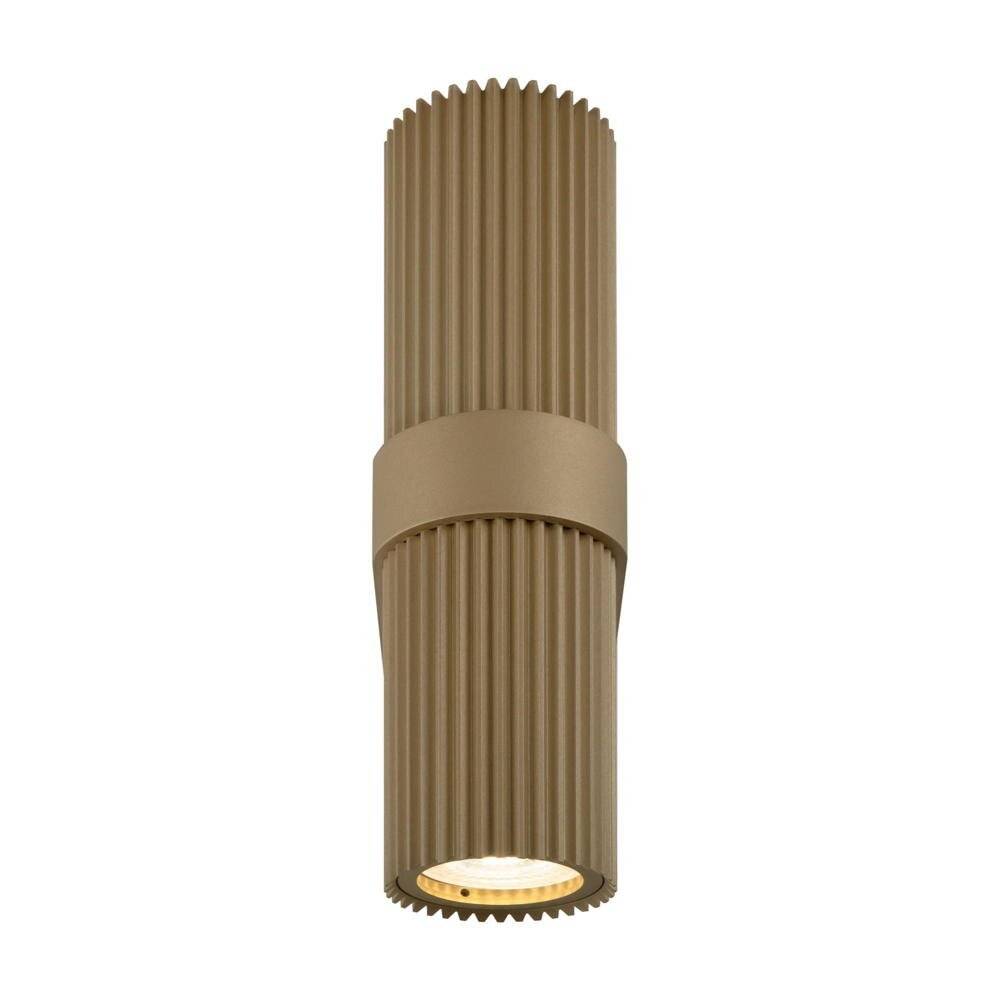 Applique Da Parete Moderno Dynamics Alluminio Oro 2 Luci Gu10 50W-3