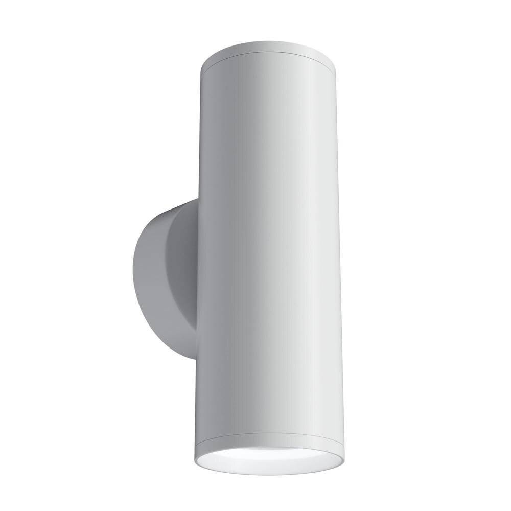 Applique Da Parete Moderno Focus S Alluminio Bianco 2 Luci Gu10 10W-1