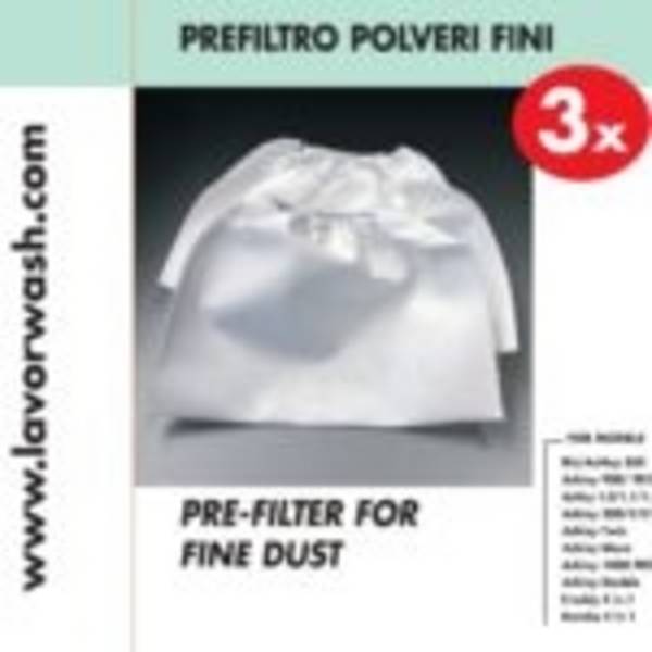 KIT 3 FILTRI SUPPLEM. GT/VAC LAVOR 5.212.0168 52120168