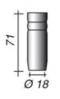 UGELLO FORO �18mm MAXI 250 MC0010-0