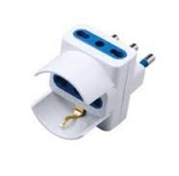 ADATTATORE 2 PRESE+SHUCO 16A 78150