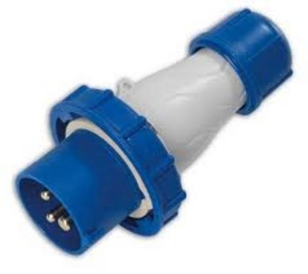 SPINA VOLANTE CE 2P+T 16A 220V BLU IP 67 8213