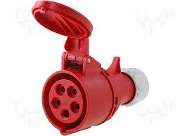 PRESA VOLANTE 3P+N+T 32A 380V 9525-0