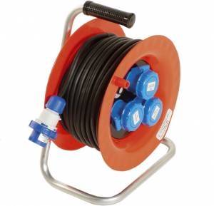 AVVOLGICAVO CE MT. 30 220V 3X2,5 APERTO IP 67 16AMP. 4002-0
