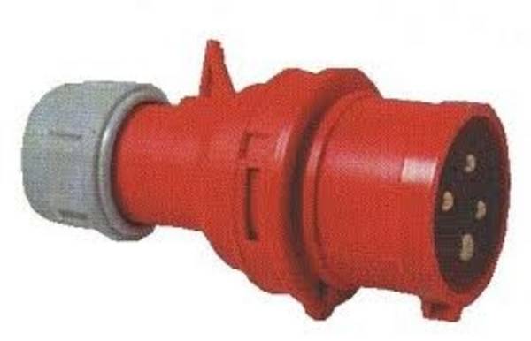 SPINA VOLANTE CE 3P+T 32A 380V IP 44 9414