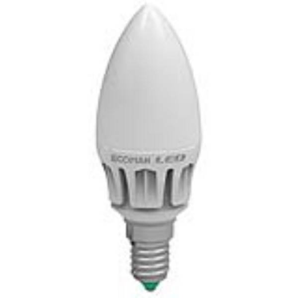 LAMPADINA LED A CANDELA 6 W ATTACCO E14 LUCE FREDDA 6000K 2553
