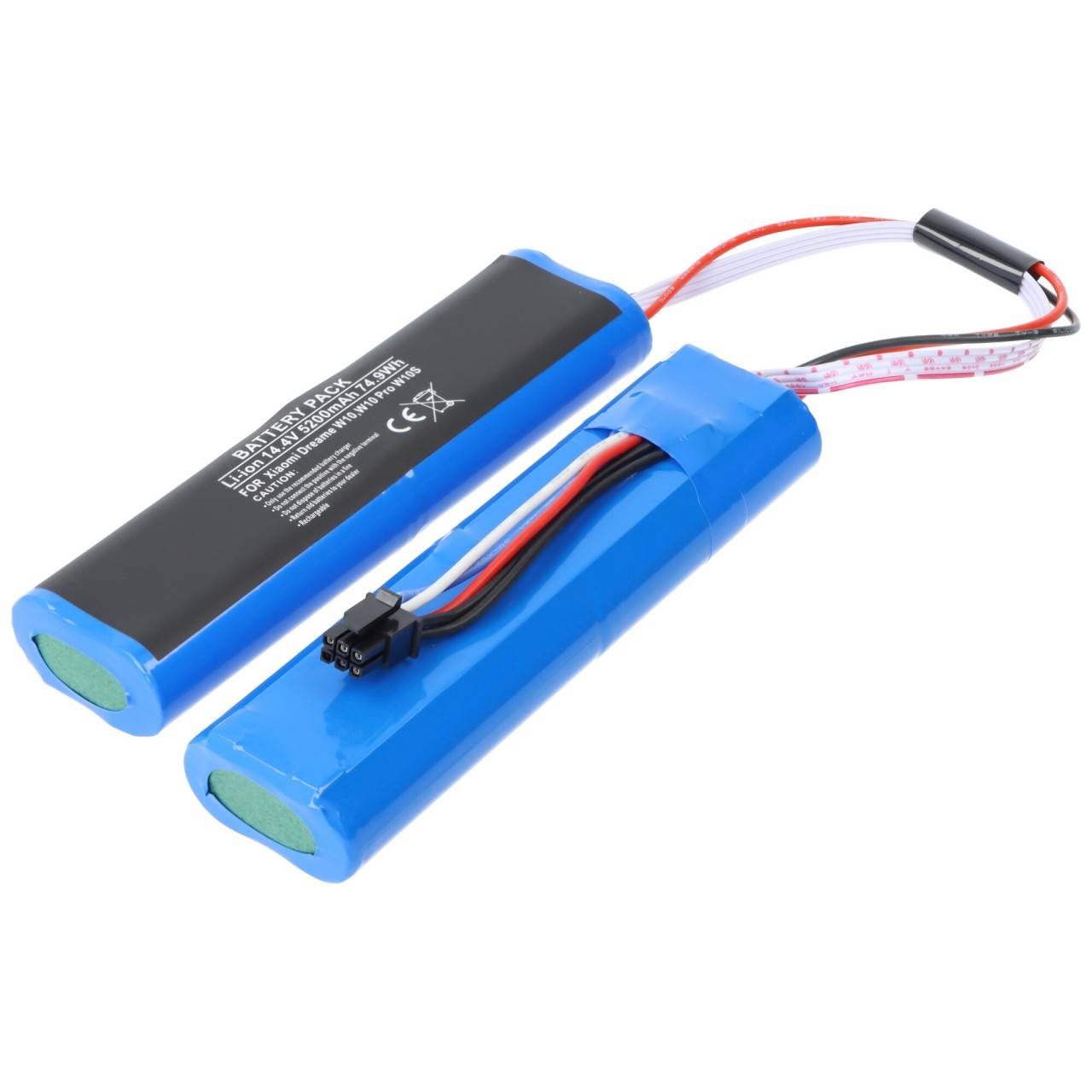 Batteria adatta per robot aspirapolvere Xiaomi Dreame W10, W10S, W10 Pro, Li-Ion, 14,4 Volt, 5200mAh-1