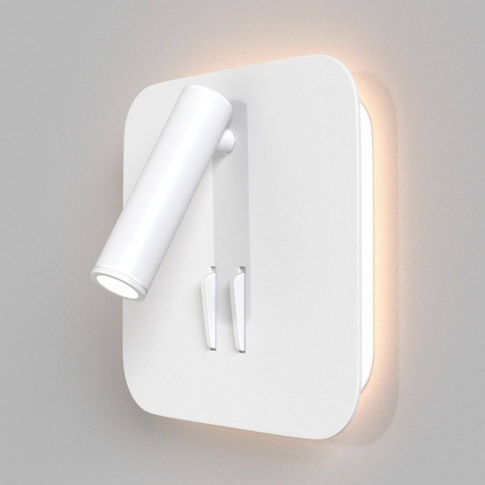 Applique Da Parete Moderno Ios 176 Alluminio Bianco Luce Led Integrato 10W-0