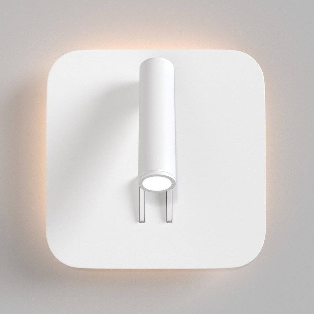 Applique Da Parete Moderno Ios 176 Alluminio Bianco Luce Led Integrato 10W-2