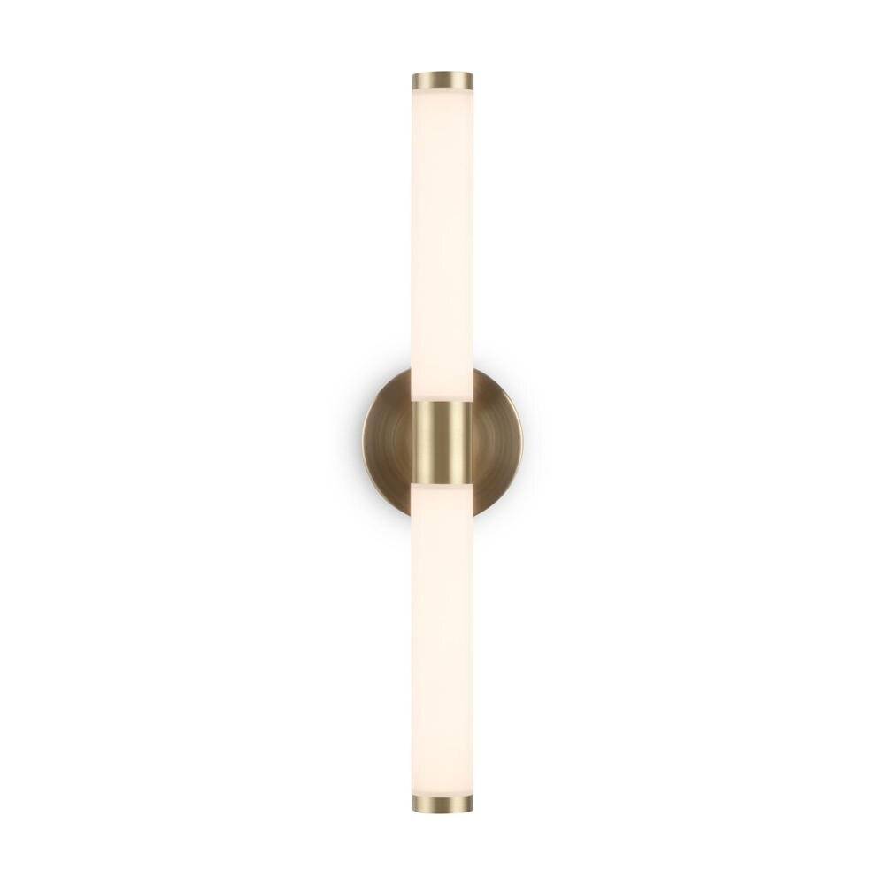 Applique Da Parete Moderno Axis Alluminio Oro Acrilico 1 Luce Led 10W-4