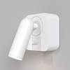 Applique Da Parete Moderno Mirax Metallo Bianco Luce Led Integrato 3W Ip20