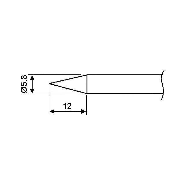 Punta per Saldatore stilo VTSI60-1