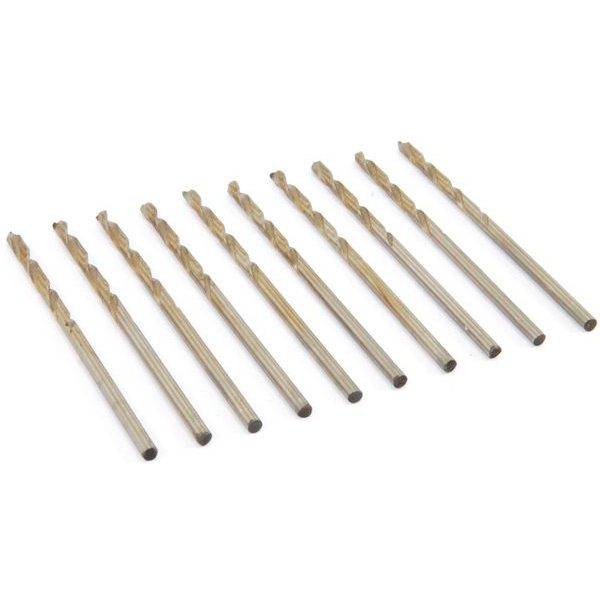 Set 10 punte HSS 2 mm per trapano-0