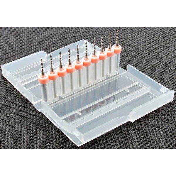 Set 10 Punte 1,2 mm per foratura PCB-0
