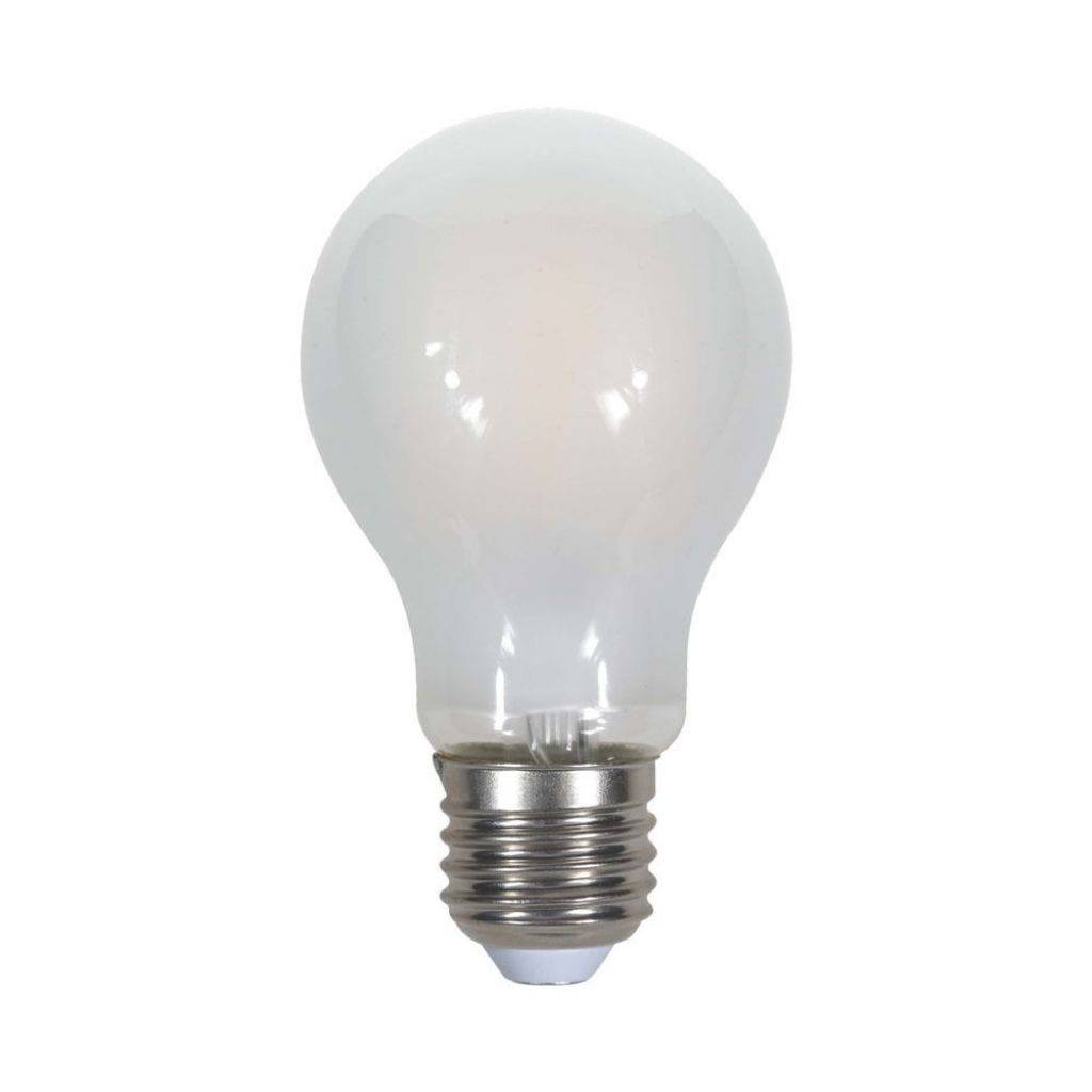 V-TAC Lampadina LED E27 5W 120LM/W A60 Filamento Satinato 2700K-0