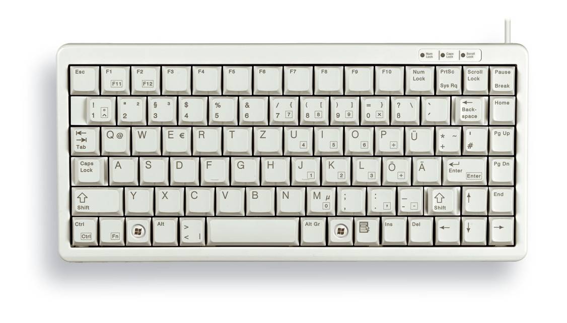 Cherry G84-4100 Compact Keyboard - Tastatur - USB-0