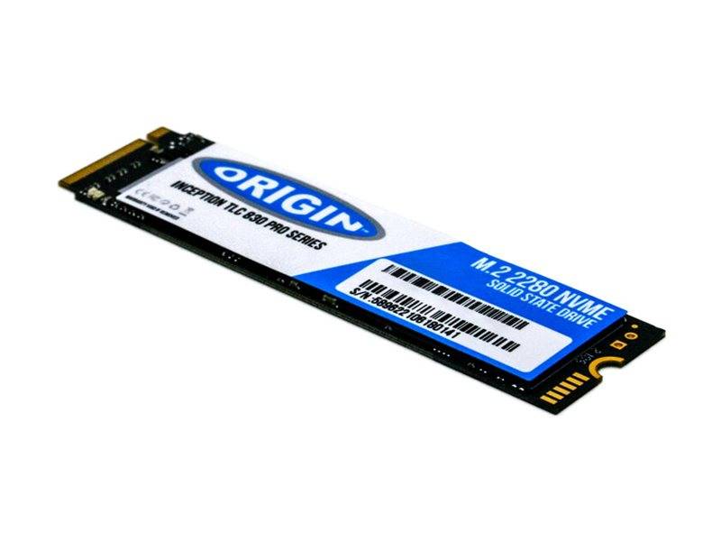 Origin Storage OTLC5123DNVMEM.2/80 drives allo stato solido 512 GB M.2 PCI Express 3.0 NVMe 3D TLC (Origin Inception SSD-3