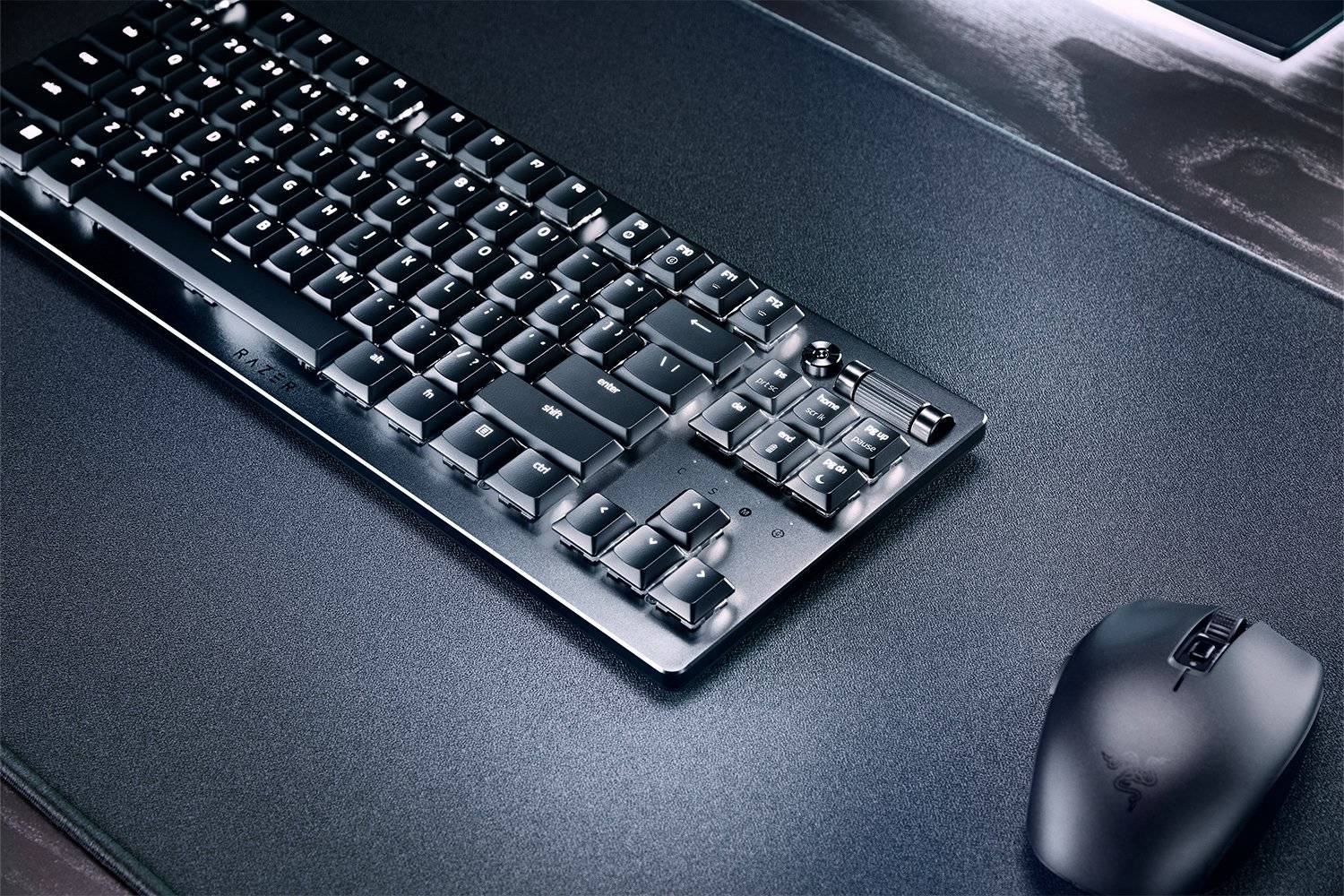 Razer RZ03-04370400-R3G1 tastiera USB + RF Wireless + Bluetooth QWERTY Tedesco Nero-1
