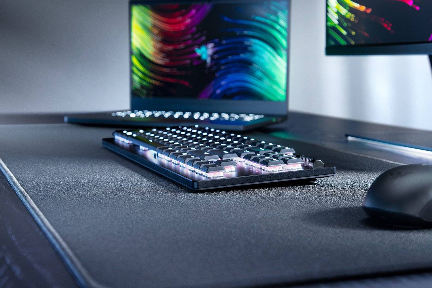 Razer RZ03-04370400-R3G1 tastiera USB + RF Wireless + Bluetooth QWERTY Tedesco Nero-2