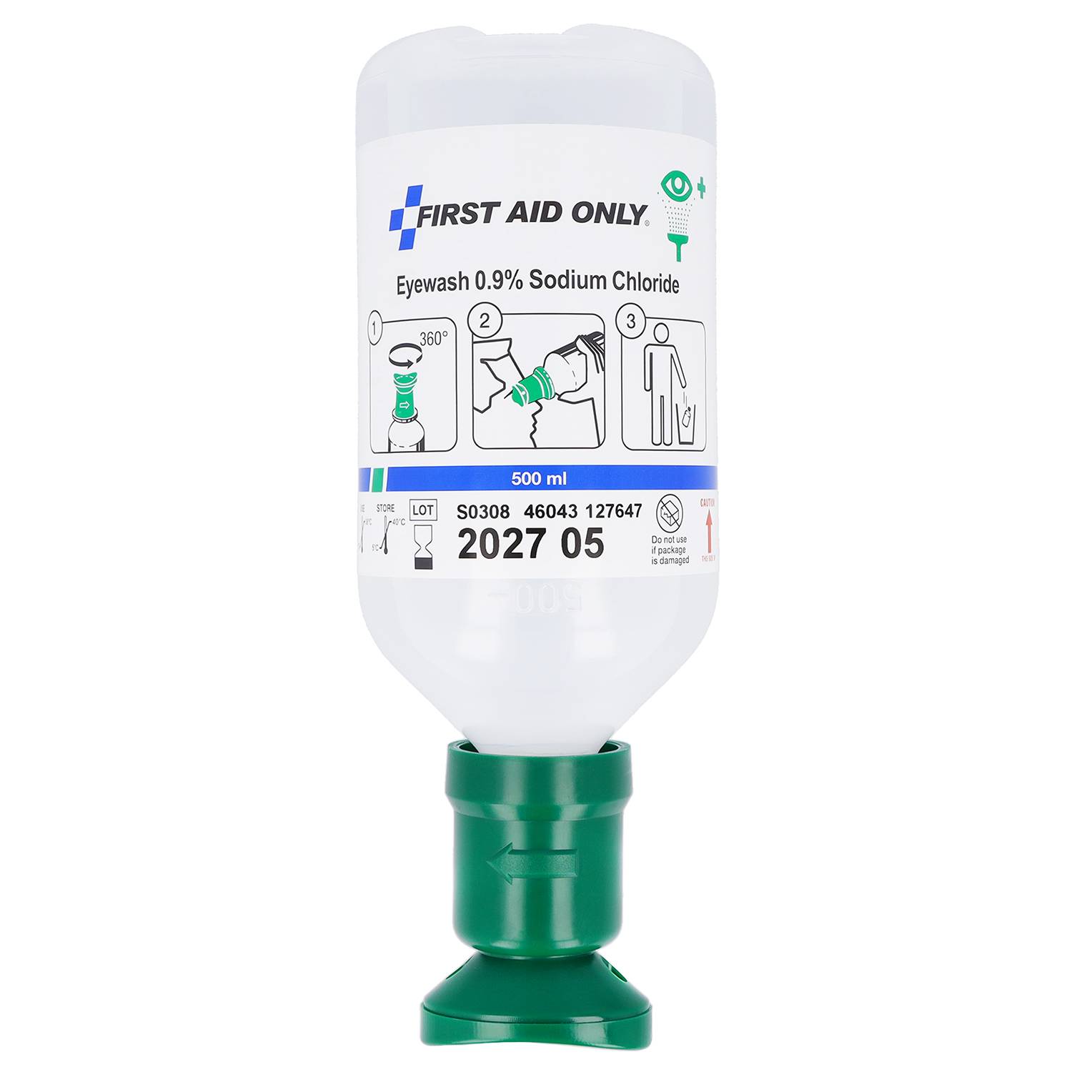 SOLO PRIMO SOCCORSO lavaggio oculare sterile 0,5 l-0