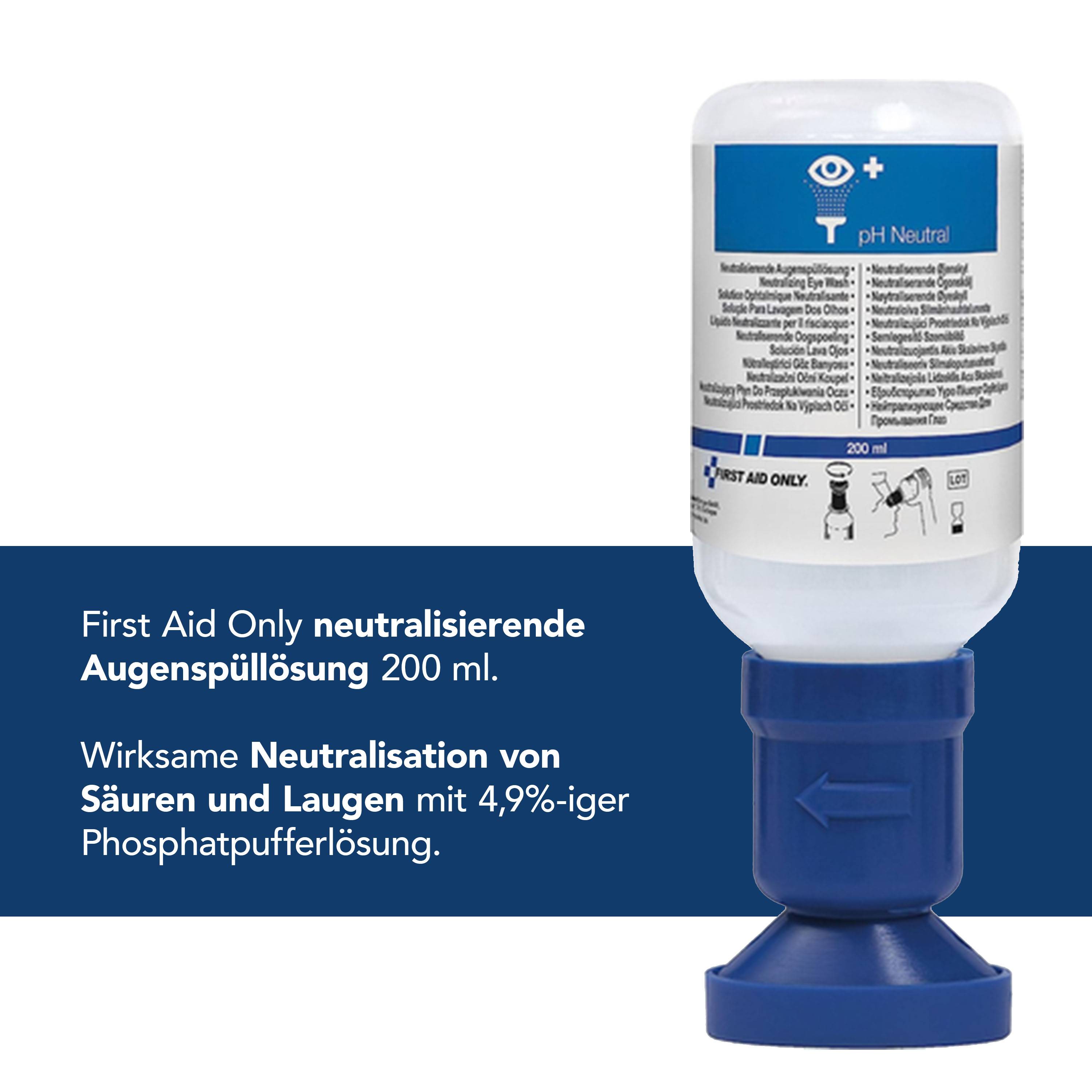 SOLO PRIMO SOCCORSO lavaggio oculare pH neutro 200,0 ml-1