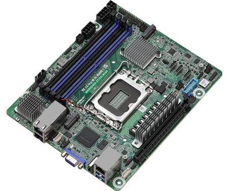ASRock Mainboard W680D4ID-2T/G5/X550 mini-DTX Socket 1700 DDR5-only Single