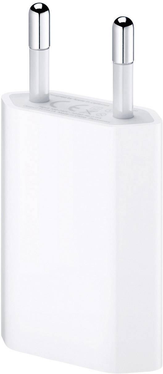 Adattatore per ricarica 5W USB Power Adapter Adatto a tipi di apparecchi Apple: iPhone, iPad, iPod-0