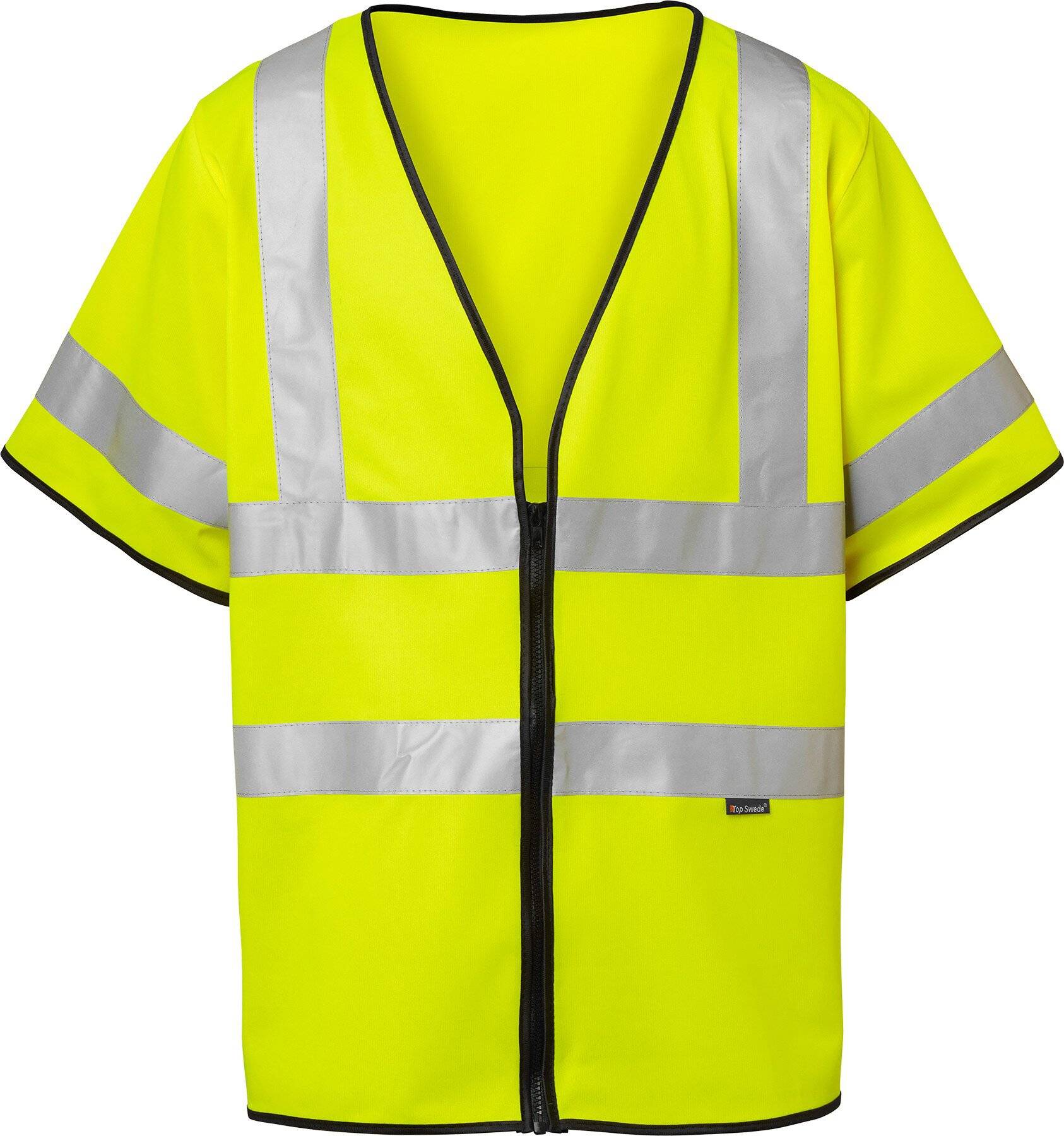 135 Gilet ad alta visibilità, Unisex, Giallo fluorescente, Taglia unica-0