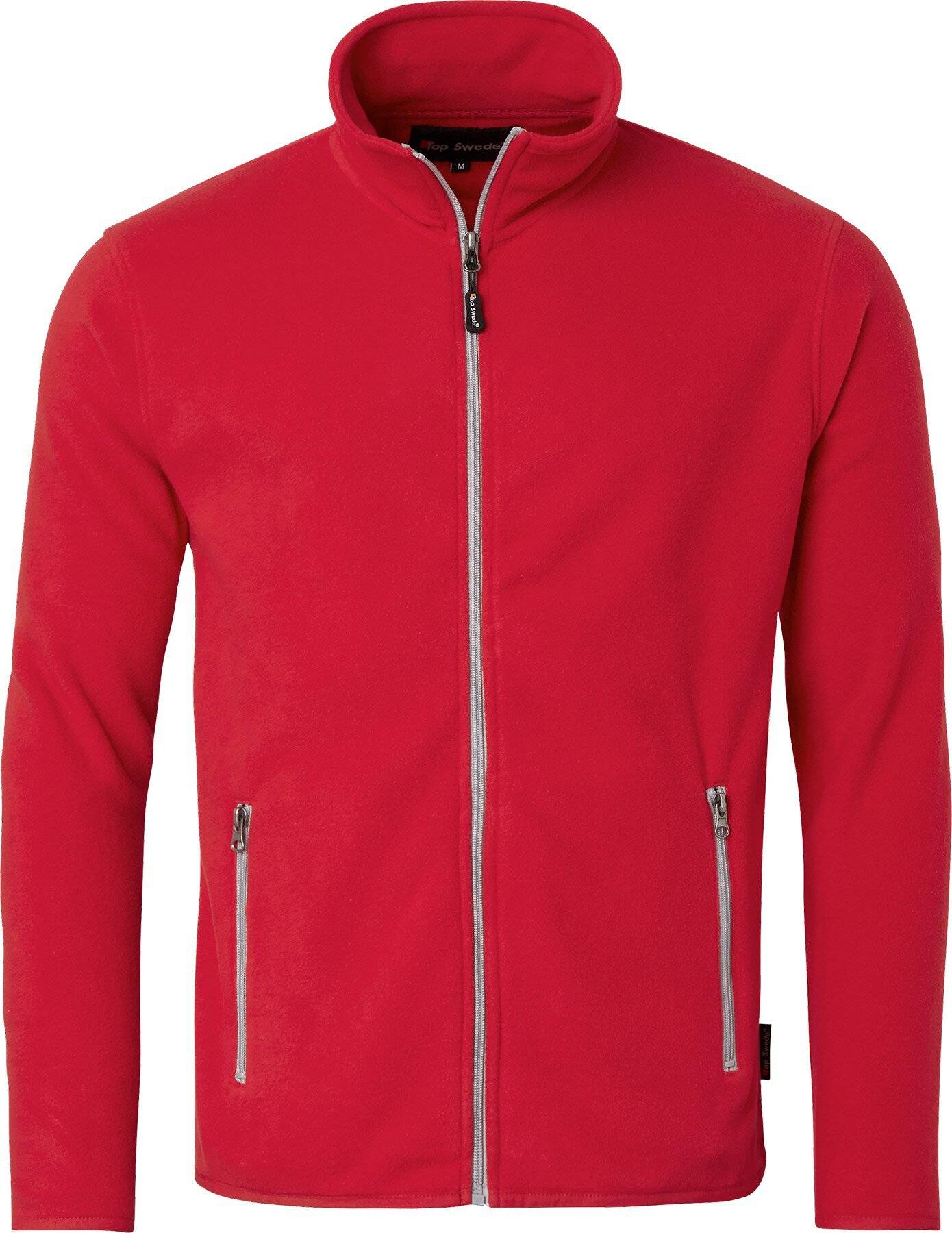 154 Giacca in pile, unisex, rosso, 3XL-0
