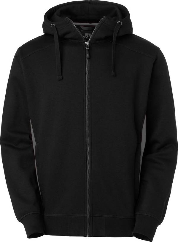 Felpa Franklin Full-Zip, Uomo, Nero/Grigio, L