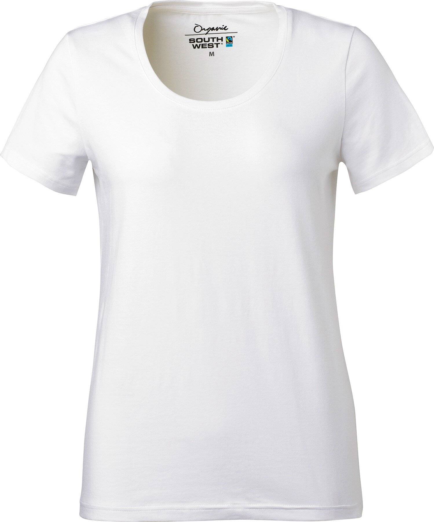 T-shirt Nora, donna, bianco, S-0