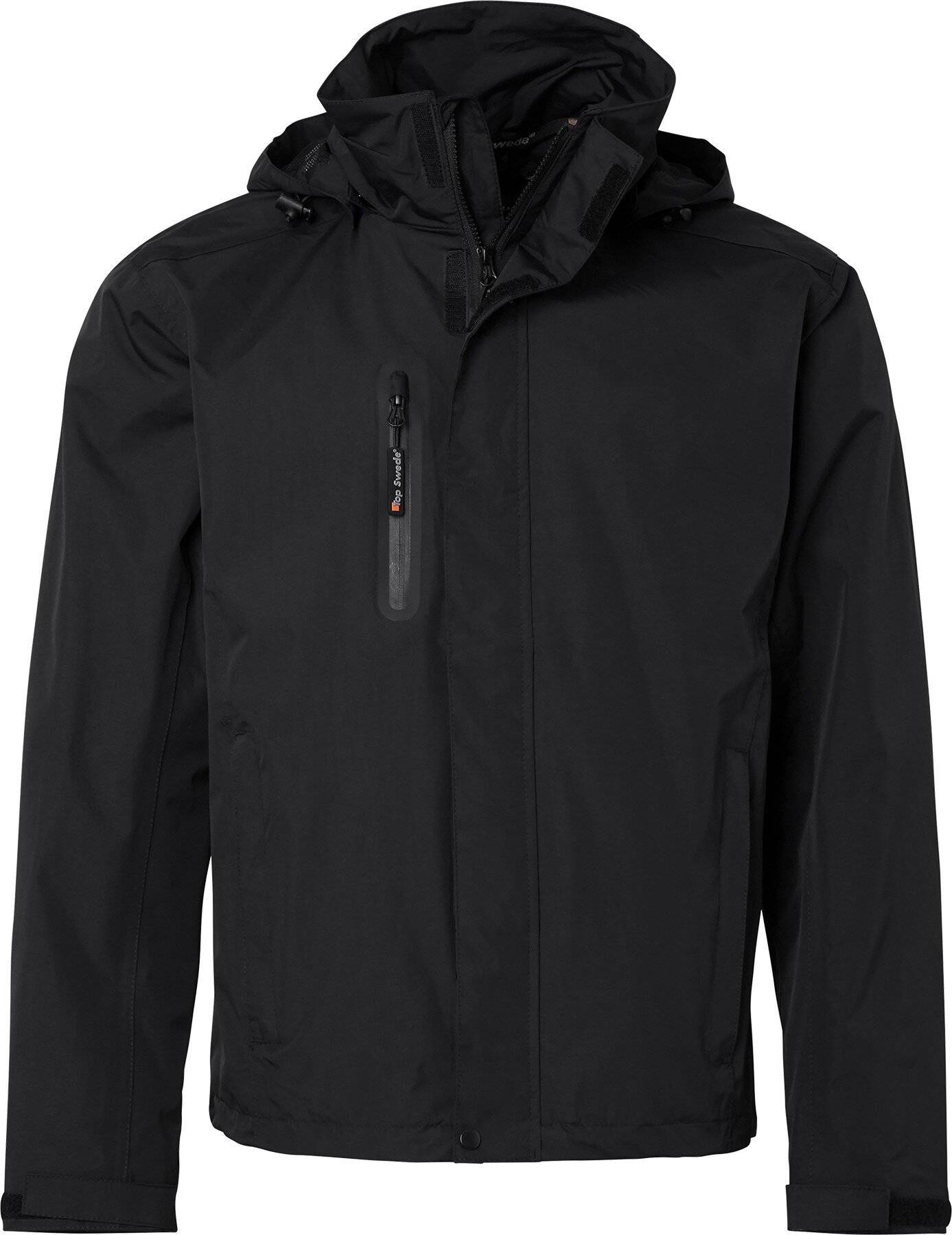6520 Giacca a conchiglia, uomo, nero, 3XL-0