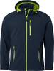 351 Giacca softshell, uomo, blu navy, 3XL