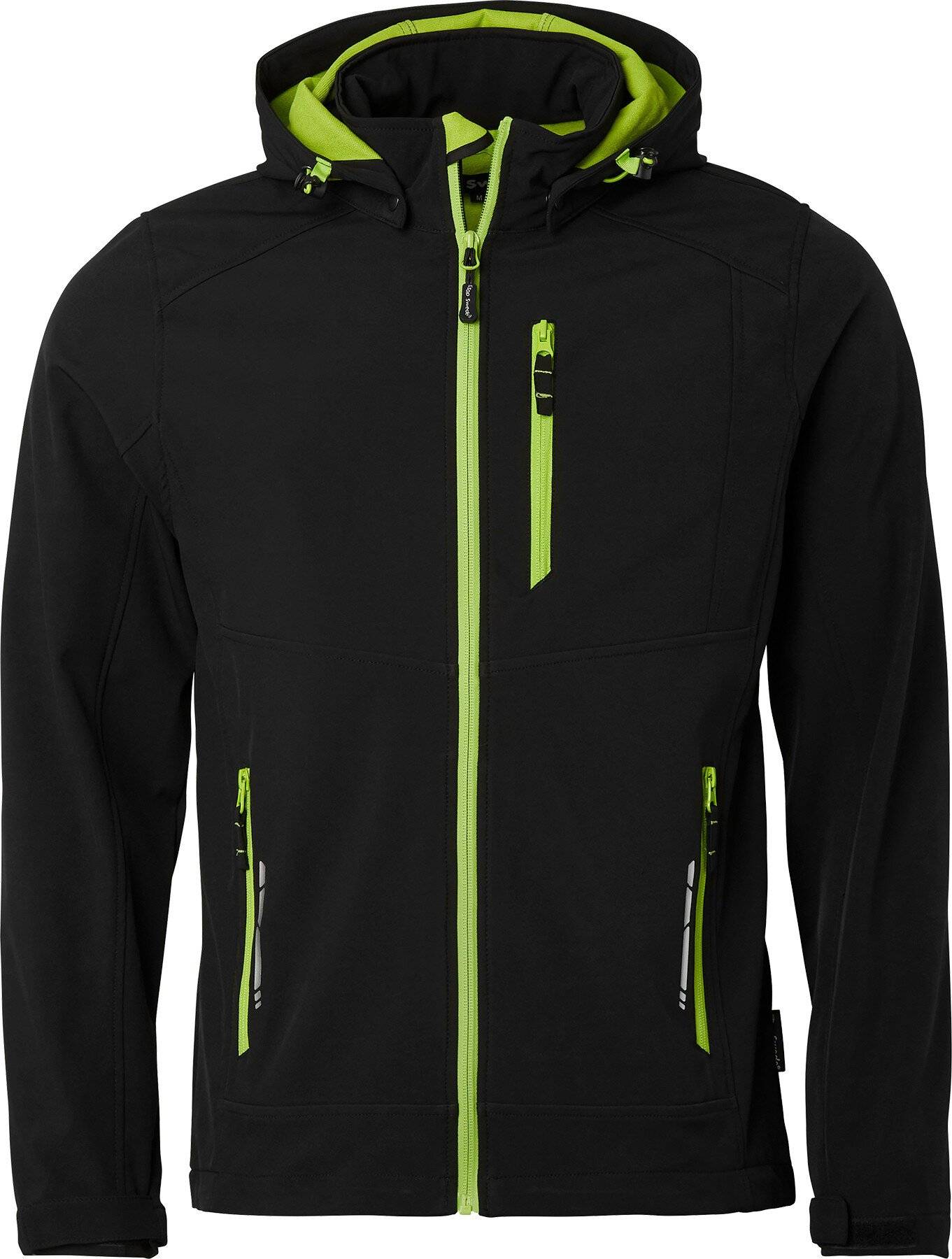 351 Giacca softshell, uomo, nero, XL-0