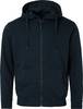 185 Felpa con zip integrale, Uomo, blu navy, S